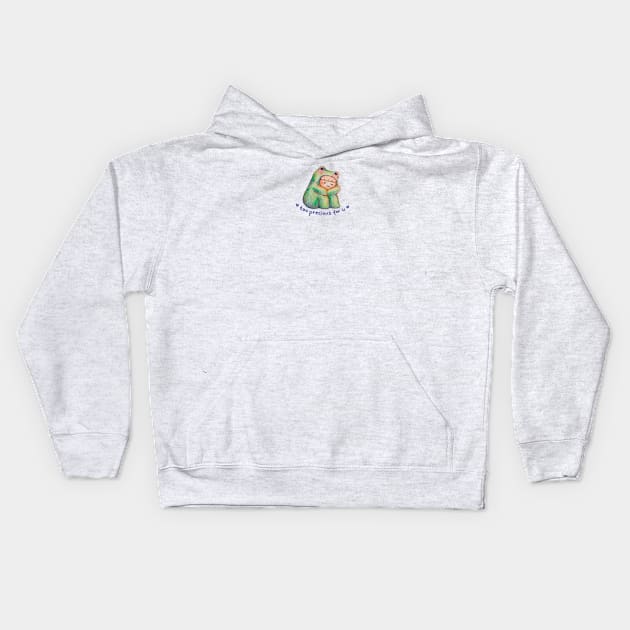 Too precious for u Kids Hoodie by Katfish Draws